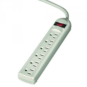 Fellowes 99028 Economical  Power Strip With 6 Outlets. Office Grade Po