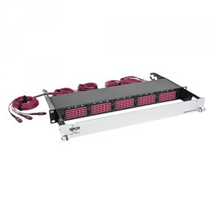 Tripp N48K-15M8L60-B 50125 Breakout Fiber Patch Panel, 40 Gb To 10 Gb,