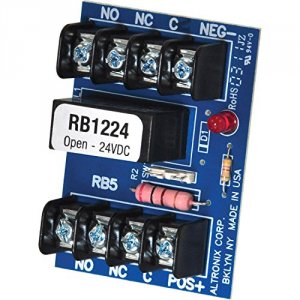 Altronix RB1224 Relay Module - 12vdc Or 24vdc Operation,