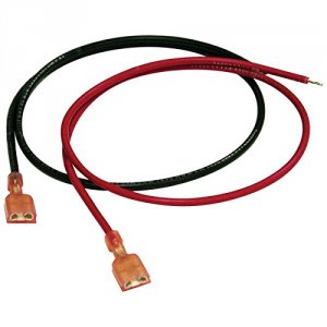 Altronix BL3 18-inch Battery Lead Set - Red  Black (2 Pack)