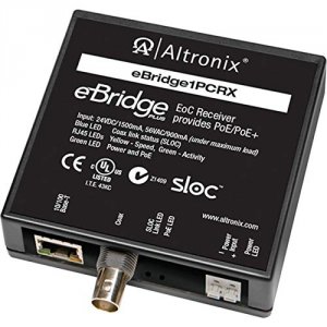 Altronix EBRIDGE1PCRX Ebridge Plus - Ethernetpoe Or Poe+ Over Coax Rec