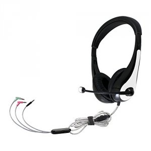 Hamiltonbuhl T18SG3IBK Triosair Personal Headset With Mic