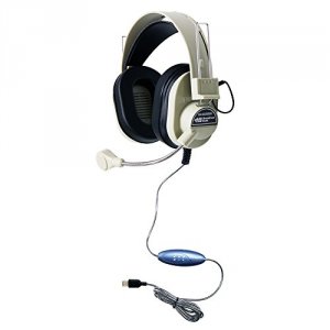 Hamiltonbuhl HA-66USBSM Deluxe Usb Headset With Mic