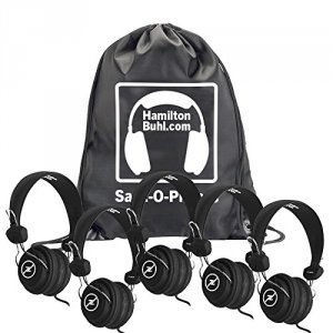 Hamiltonbuhl SOP-FVBLK Sackophones 5 Blackfv Headsets