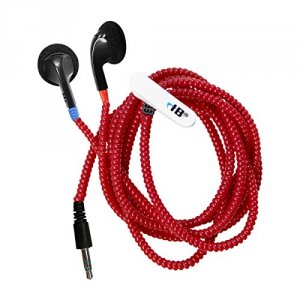 Hamiltonbuhl HBSKB-RED No Tangle Foam Earbuds Red