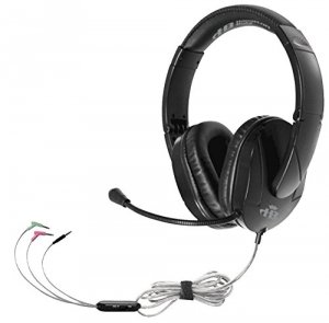 Hamiltonbuhl T18LG3EBK Trios  Headset With Steel Mic