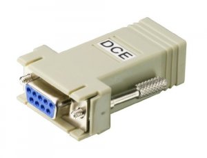 Aten SA0146 Rj45f To Db9f   Dte To Dce Adapter