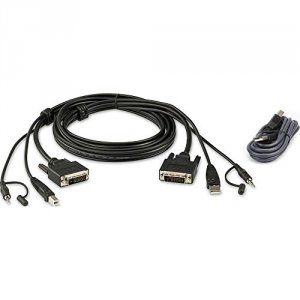 Aten 2L7D02UDX2 6ft. Single Display Dvi-d Secure Kvm Cab