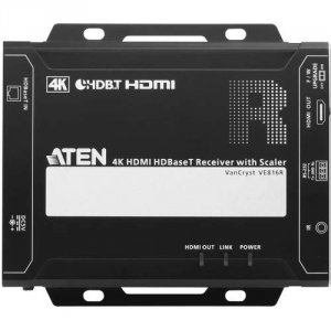 Aten VE816R 4k Hdmi Hdbaset Receiver With Scaler