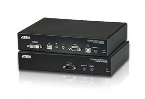 Aten CE680 The  Is A Dvi Optical Kvm Extender That Overcomes Length Re