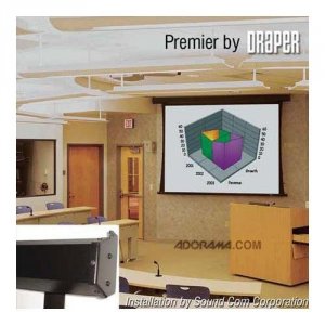 Draper 101058 Premier Motorized Screen