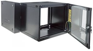 Intellinet 713825 Ideal For 19 Rackmount Applications, Black, 23.62 De