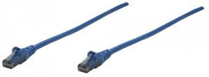 Intellinet 347433 Patch Cable Cat6 Bluee 0.5ft Snagless Boot