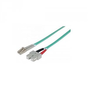 Intellinet 750912 1m 3ft Lcsc Multi Mode Fiber Cable