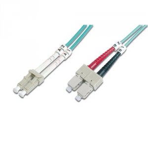 Intellinet 750165 3m 10ft Lcsc Multi Mode Fiber Cable