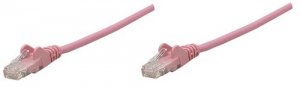 Intellinet 392792 10 Ft Pink Cat6 Snagless Patch Cable