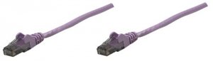 Intellinet 393164 14 Ft Purple Cat6 Snagless Patch Cable