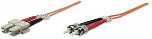 Intellinet 470124 3m 10ft Stsc Multi Mode Fiber Cable