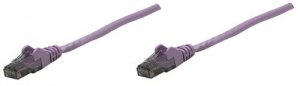 Intellinet 393119 1.5 Ft Purple Cat6 Snagless Patch Cable