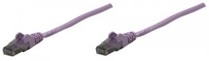 Intellinet 393201 100 Ft Purple Cat6 Snagless Patch Cable