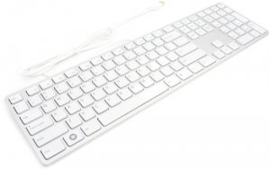 Global KR-6402-WH I-rocks White Aluminum Stylish X-slim Soft Touch Tac