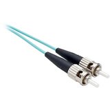 Unirise FJ5GSCSC-07M 7 Meter Om3 10 Gig Fiber Optic Cable, Aqua, Pvc J