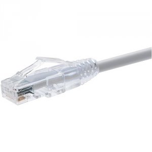 Unirise 10040 Clearfit Cat6 Patch Cable, Gray, Snagless, 15ft