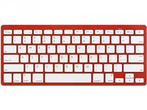 Relaunch BK-101001RW Bluetooth Keyboard For Applepc, Red