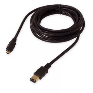 Siig CB-FW0212-S1 Premium Quality Firewire 6-pin To 4-pin Cable - 5 Me