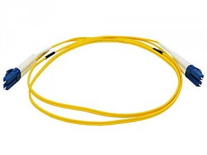 Monoprice 5217 Lclc, Single Mode, Duplex - 1 Meter (9125 Type) - Yello