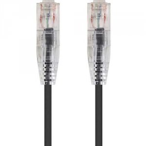 Monoprice 13513 Slimrun  Cat6 Utp Cable-1ft Black