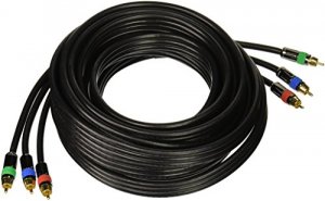 Monoprice 2771 Cl2 3-rca Coaxial (rg-6u) - Black 25ft