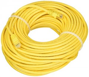 Monoprice 2167 Cat5e Utp  Patch Cable_ 100ft Yellow