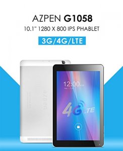 Mingtel G1058 Azpen  10.1 4g Lte Unlocked Hd Ips Lcd Quad Core Android