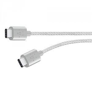 Belkin F2CU041BT06INSL Cable,premium,usb 2.0,type C-type C,6,slvr