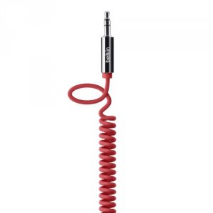 Belkin AV10126TT06-RED Cable,3.5mm Audio,mm,coiled,straight,6