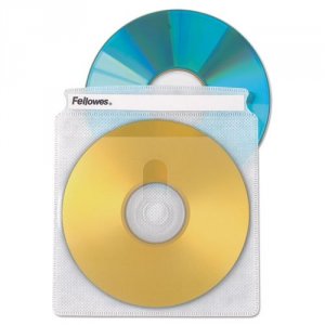 Fellowes 90661 Cd Sleeve- 25pk,dds Must Be Ordered In Multiples Of Cas