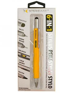 Jem XSY5-0106-SIL 6-in-1 Stylus Pen