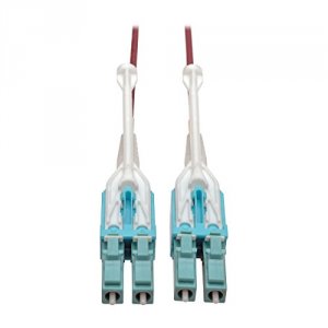 Tripp N821-05M-MG-T 5m Om4 Lc To Lc Duplex Multimode Fiber Patch Cable