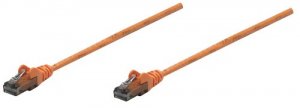 Intellinet 342308 50 Ft Orange Cat6 Snagless Patch Cable