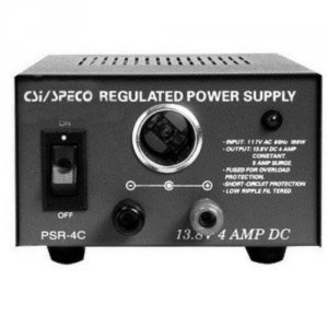 Component PSR4C 4 Amp Regulated 12vdc Power Supply