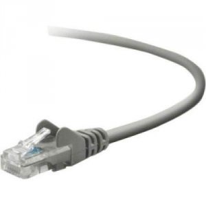 Belkin A3L791-03-RDS Cable,cat5e,utp,rj45mm,3 ,gryred,patch