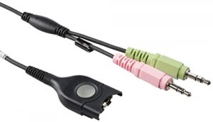 Sennheiser 9907 Pc Cable:easydisconnect To Two 3.5mm