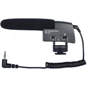 Sennheiser 502047 Mke400small Shotgun Microphone For Cameras With A Li