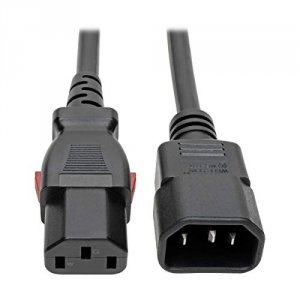 Tripp P004-L04 Power Extension Cord Cable C14 To Locking C13 Mf 18 Awg