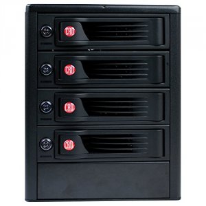 Cru 35410-3136-3000 Rtx410-3qj, All-metal 4-bay Jbod Drive Enclosure, 