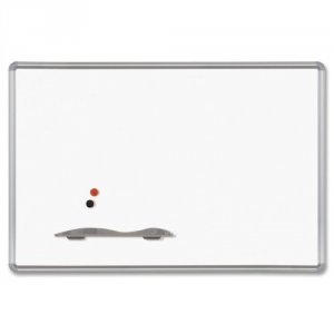 Mooreco E2H2PG Steel Markerboard-silver  Trim 4x6