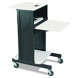 Mooreco 89759 Mooreco 3-shelf Presentation Cart - 2 X Shelf(ves) - 4.8