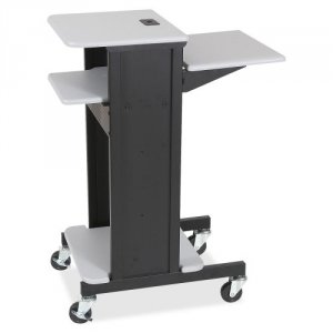 Mooreco 89759 Mooreco 3-shelf Presentation Cart - 2 X Shelf(ves) - 4.8