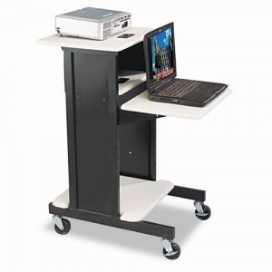 Mooreco 89759 Mooreco 3-shelf Presentation Cart - 2 X Shelf(ves) - 4.8